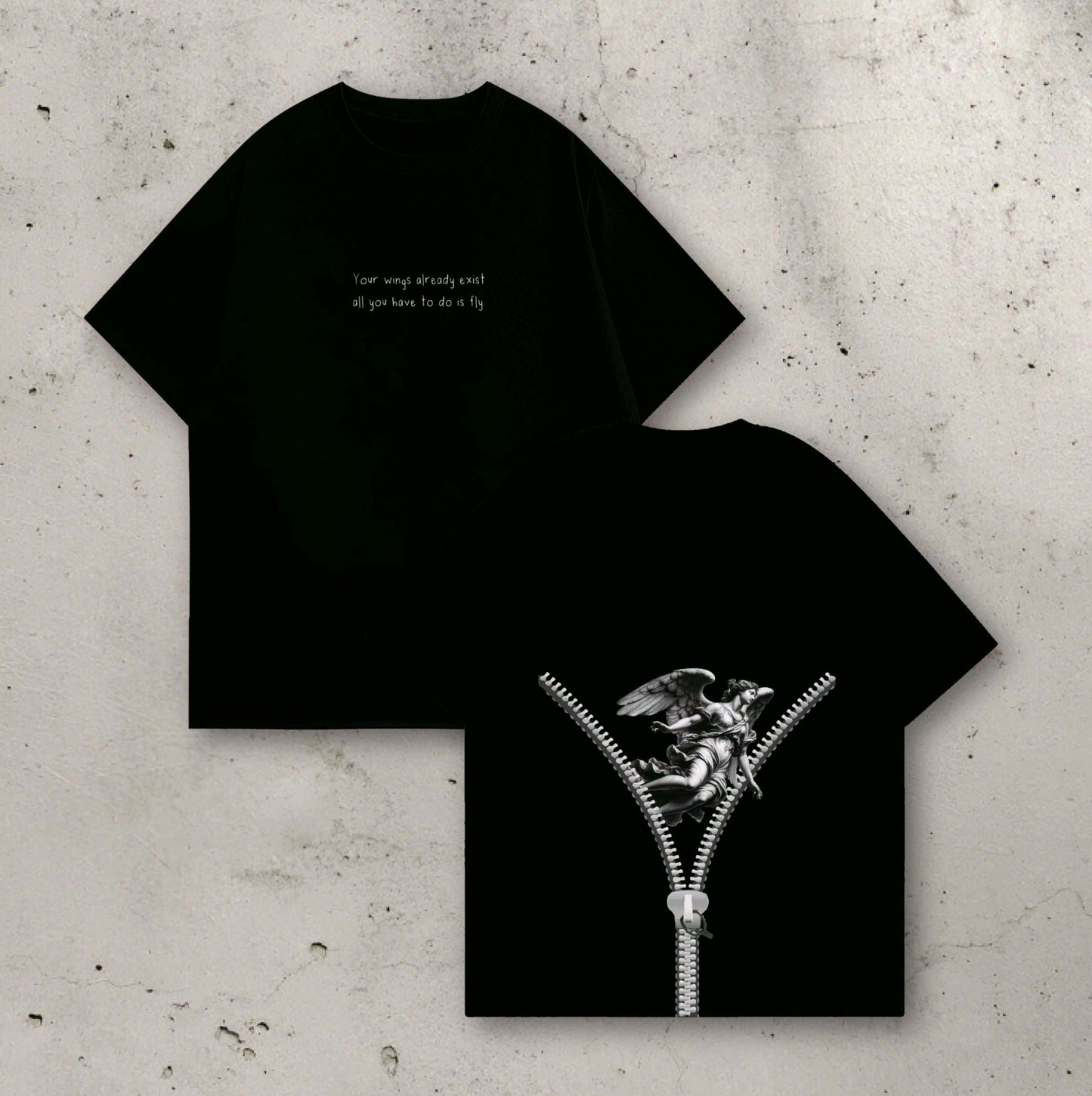 FLY OVERSIZED TSHIRT.