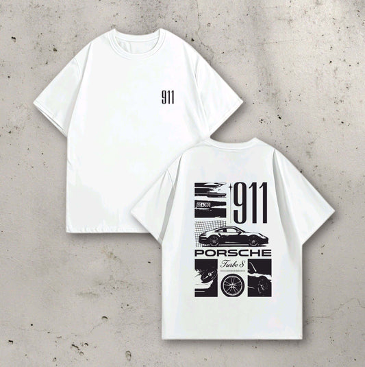 PORSCHE 911 OVERSIZED TSHIRT