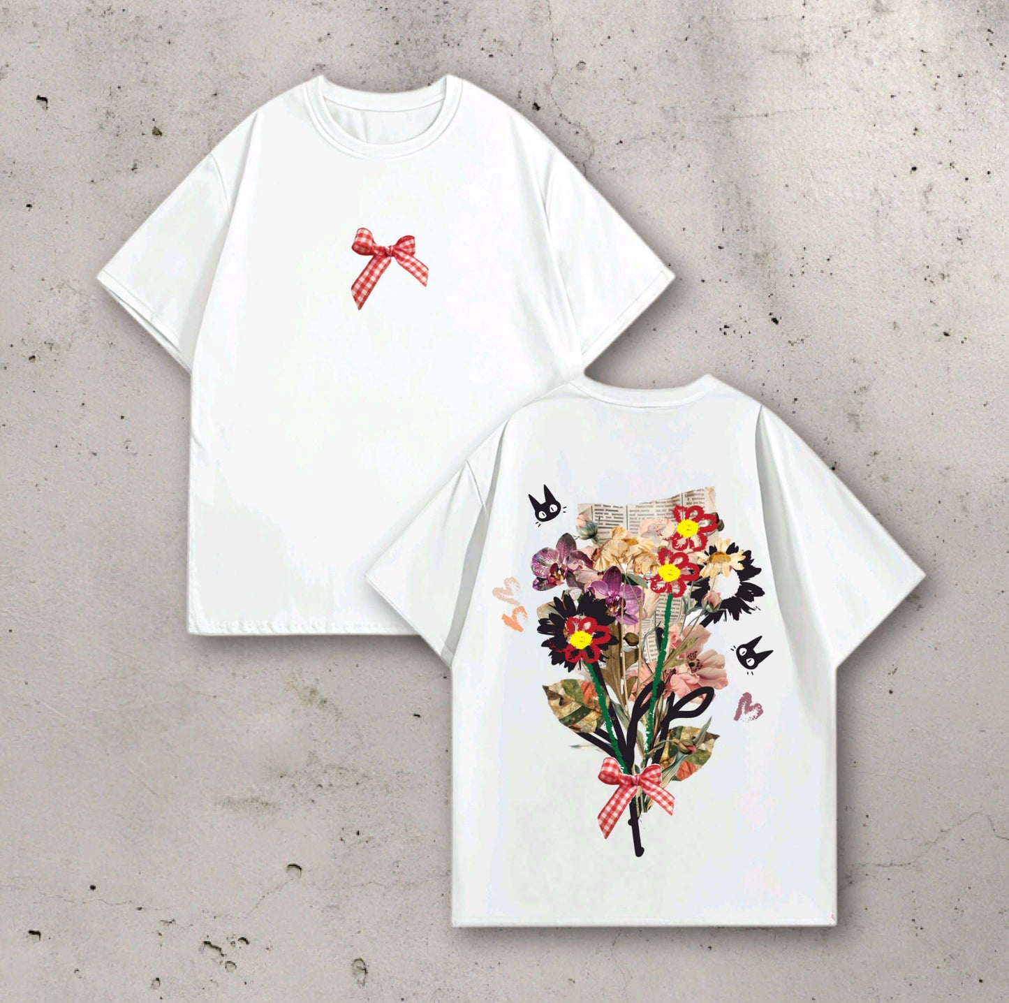 BOW OVERSIZED TSHIRT