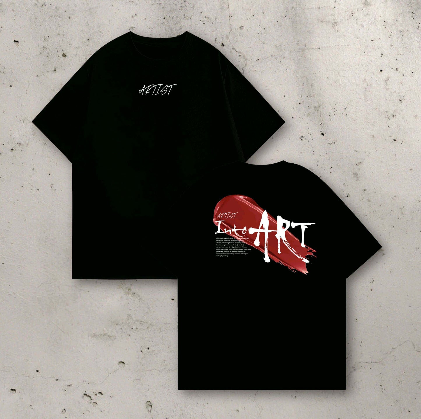 ARTIST OVERSIZED TSHIRT.