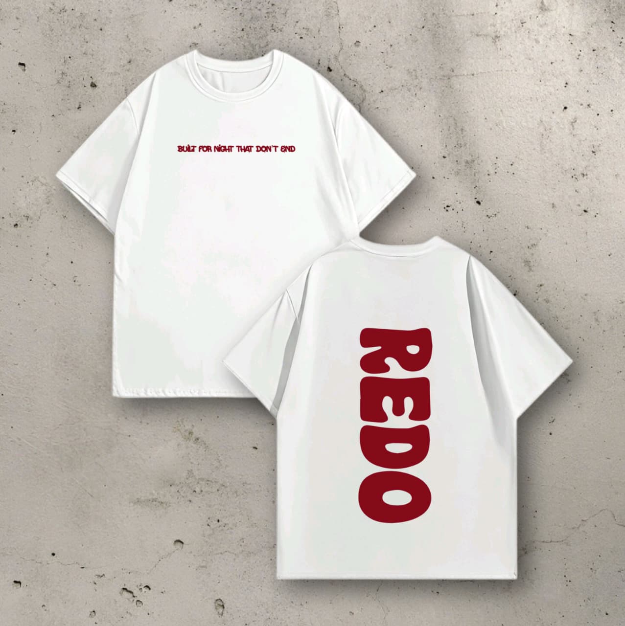 REDO MODERN TSHIRT.